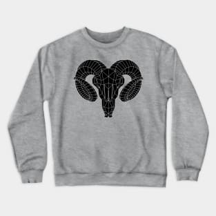 Goat Skull / Black version Crewneck Sweatshirt